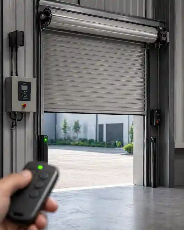 Mandos a distancia para fuertes enrollables en Barcelona, España.